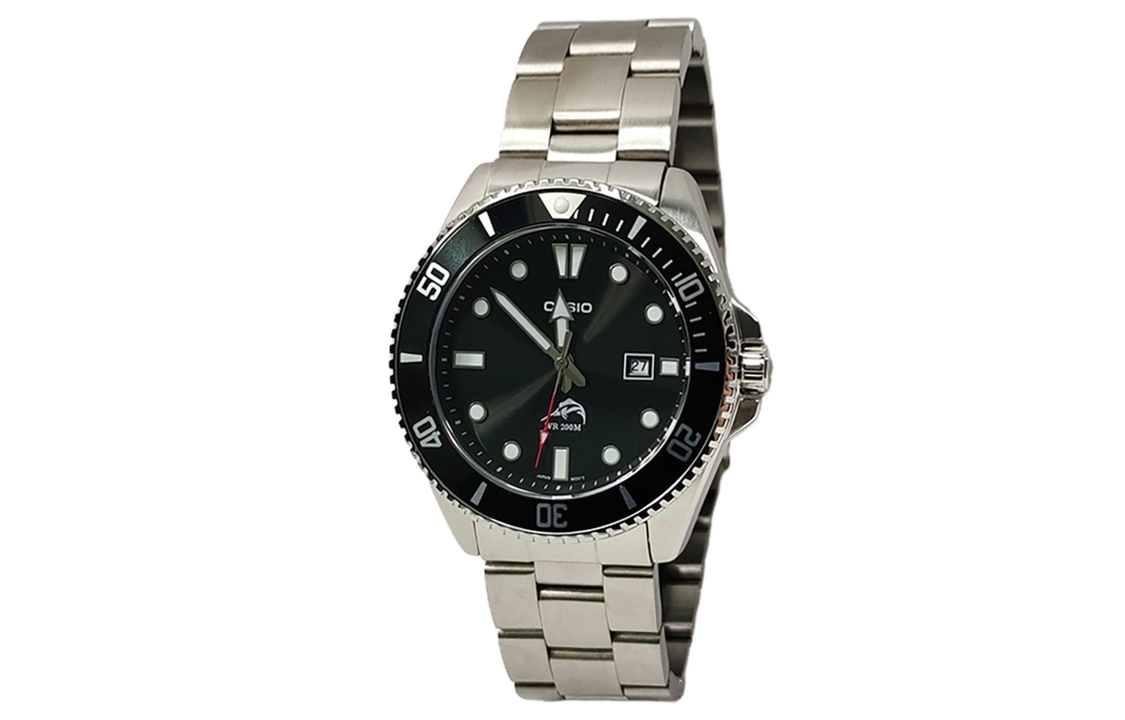 CASIO Мужские часы Retrofit Series с кварцевым механизмом, стальной браслет, черный циферблат
CASIO Мужские часы Retrofit Series с кварцевым механизмом, стальной браслет, черный циферблат