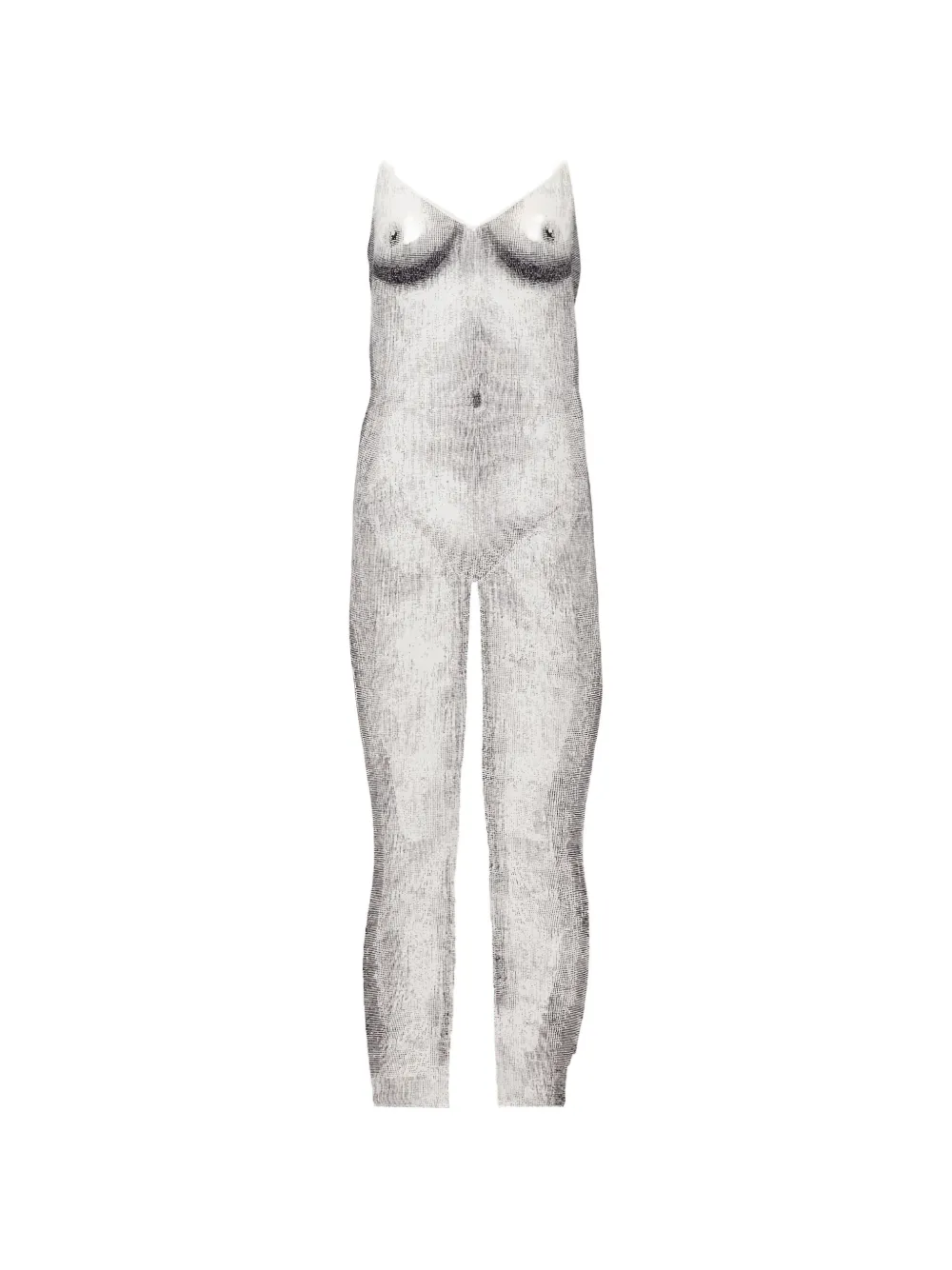 Креповое платье с принтом Moschino, белый
Креповое платье с принтом Moschino, белый