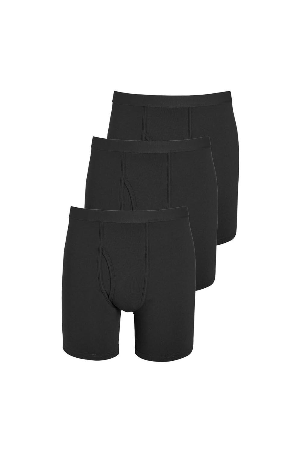 Комплект из 3 сверхкомфортных плавок увеличенной длины Cotton Traders, черный
Комплект из 3 сверхкомфортных плавок увеличенной длины Cotton Traders, черный