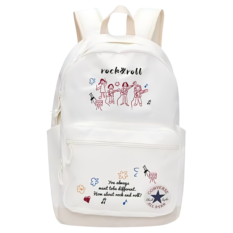 Converse Полиэстеровый рюкзак унисекс, Rock Band
Converse Полиэстеровый рюкзак унисекс, Rock Band