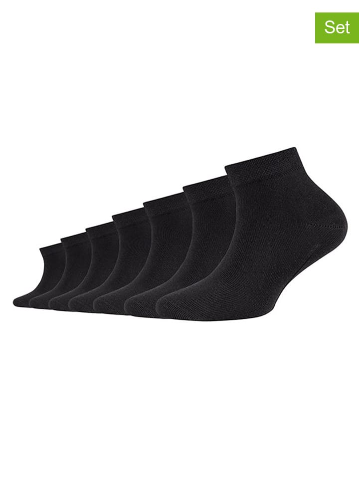 Camano Набор из 7 пар: черные носки
Camano Набор из 7 пар: черные носки