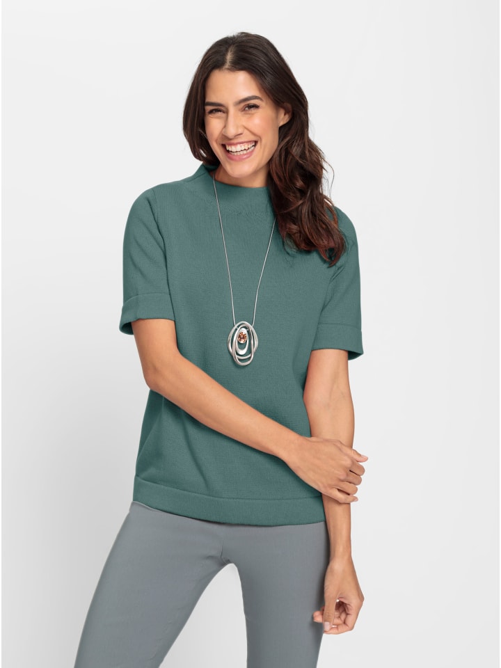 Свитер с воротником-стойкой цвета нефрита WITT WEIDEN
Свитер с воротником-стойкой цвета нефрита WITT WEIDEN