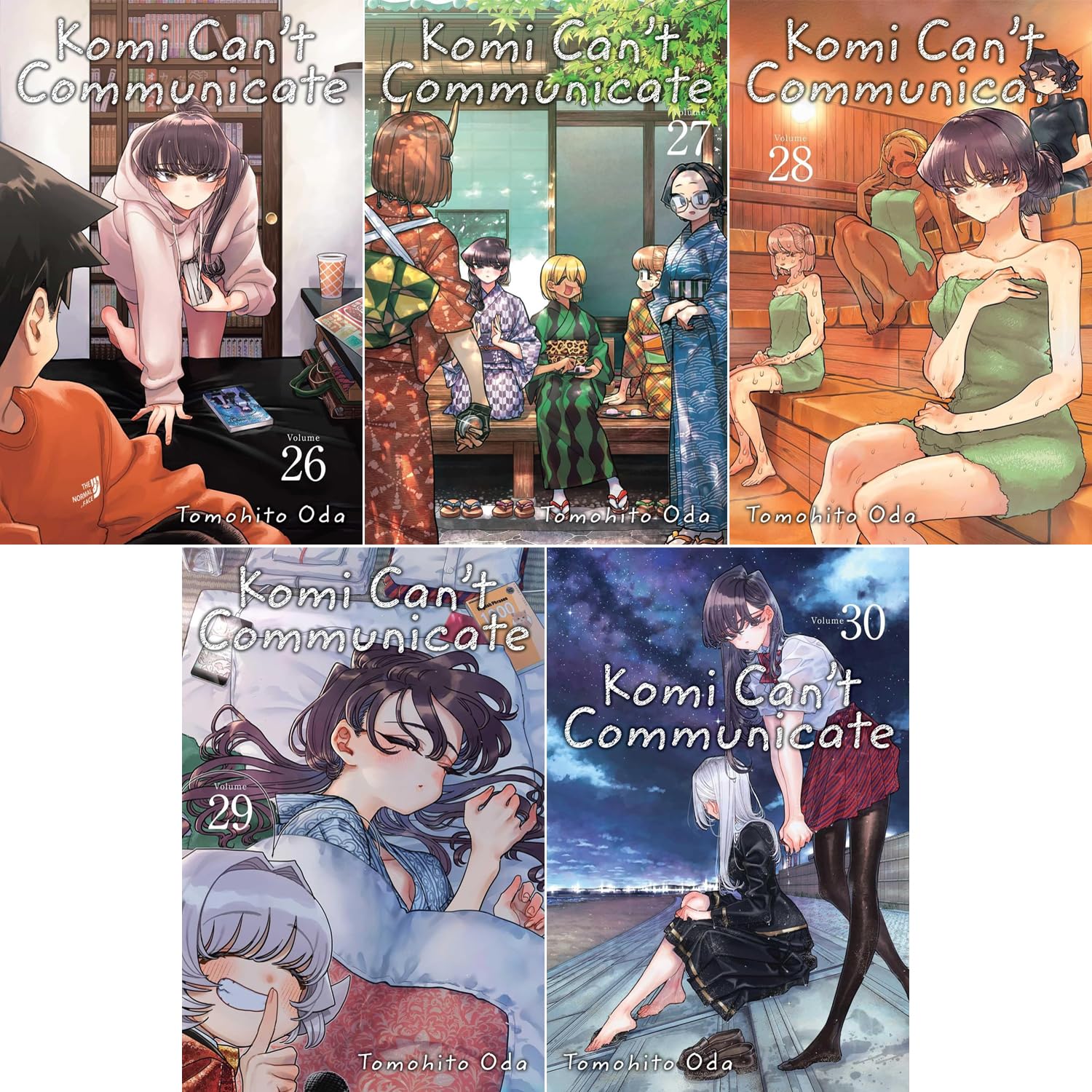 The Komi Can't Communicate Series 5 Books Collection Set, Vol. 26-30 by Tomohito Oda (Viz Media)
The Komi Can't Communicate Series 5 Books Collection Set, Vol. 26-30 by Tomohito Oda (Viz Media)