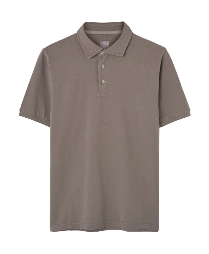 Рубашка-Поло из пике Fedeli, коричневый
Рубашка-Поло из пике Fedeli, коричневый