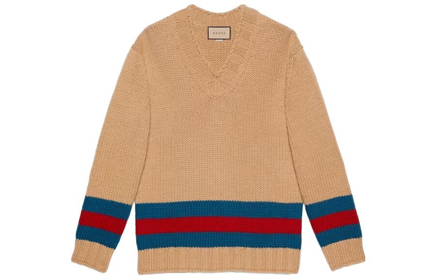 Свитер мужской Gucci, коричневый
Свитер мужской Gucci, коричневый