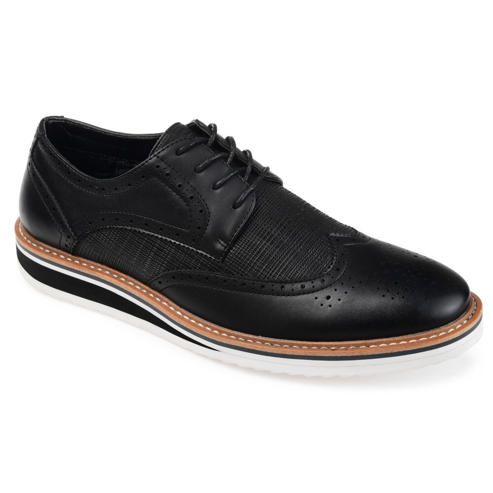 Мужские оксфорды Warrick Wide Wing Tip Vance Co., черный
Мужские оксфорды Warrick Wide Wing Tip Vance Co., черный