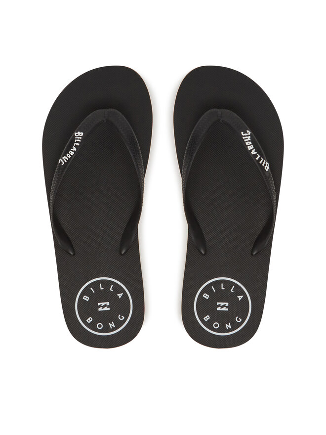 Шлепанцы Tides Classic Solid Ebyl100017 Billabong, черный 
Шлепанцы Tides Classic Solid Ebyl100017 Billabong, черный