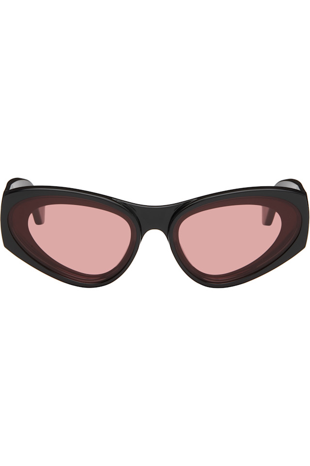 Loewe Черные солнцезащитные очки Paula's Ibiza Goggle в форме кошачьих глаз
Loewe Черные солнцезащитные очки Paula's Ibiza Goggle в форме кошачьих глаз
