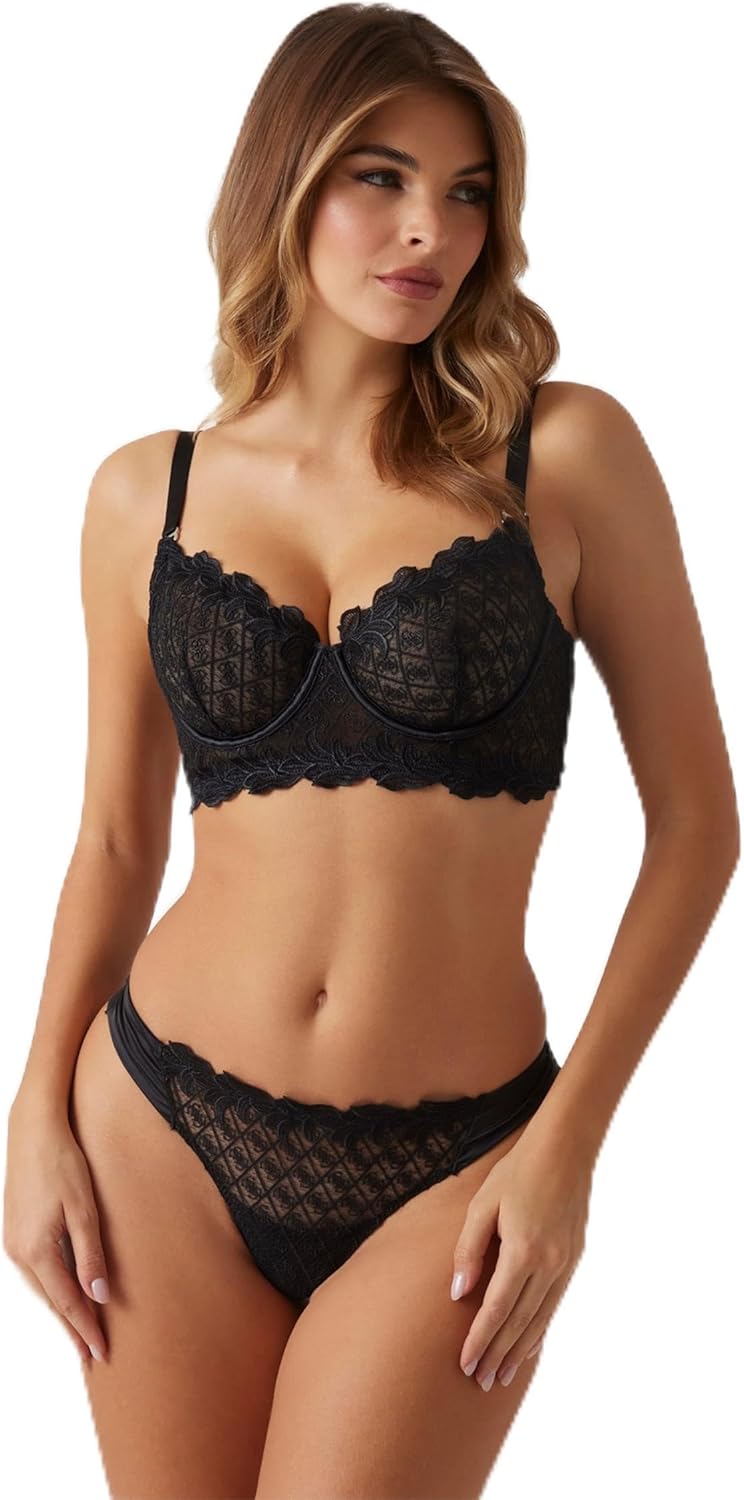 Бюстгальтер-бралетт Ebby от GUESS, Black
Бюстгальтер-бралетт Ebby от GUESS, Black