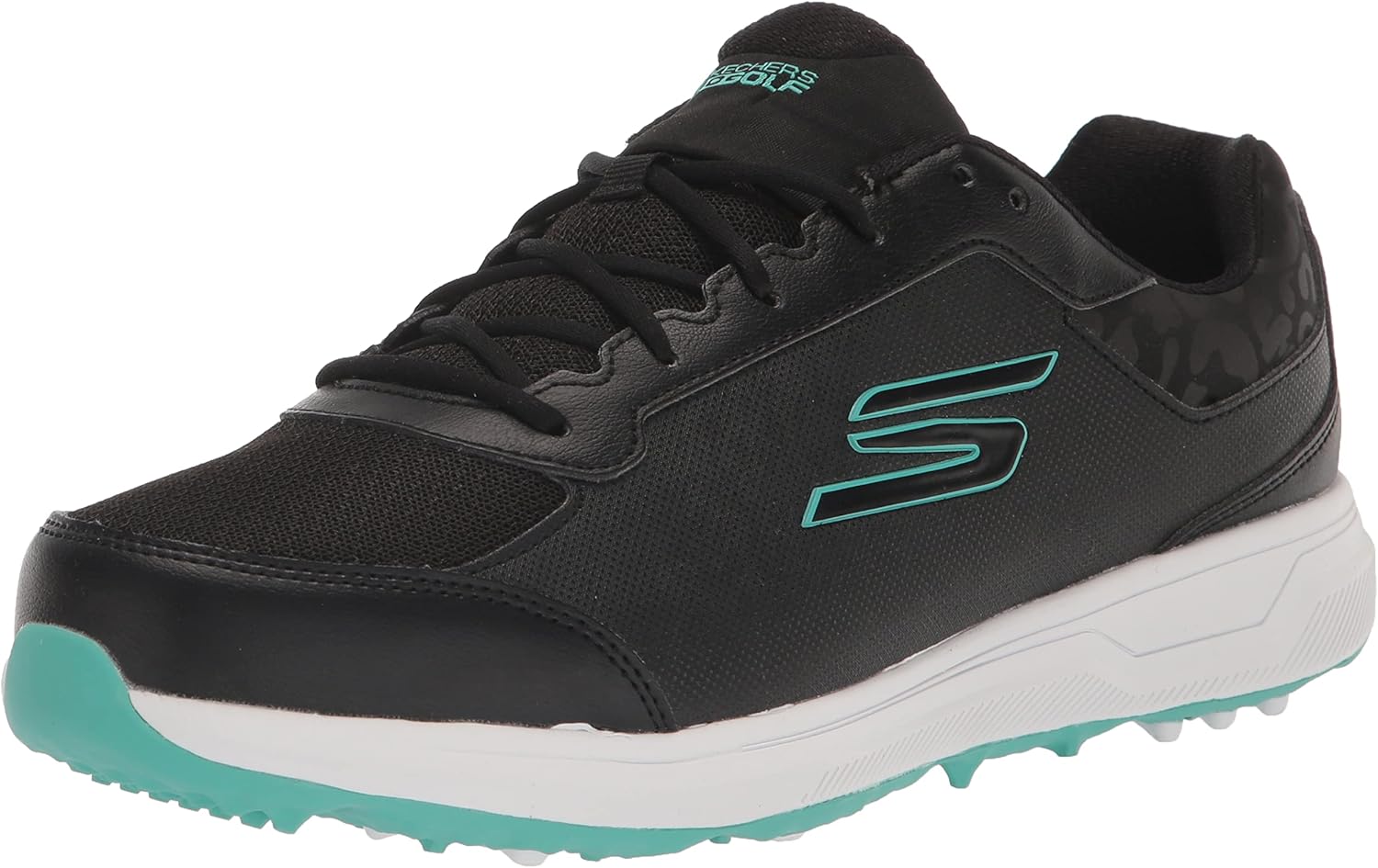 Женские гольф-кроссовки Skechers Golf Go Max Arch Fit без шипов, черный/бирюзовый
Женские гольф-кроссовки Skechers Golf Go Max Arch Fit без шипов, черный/бирюзовый