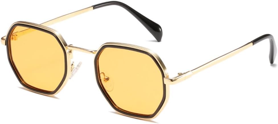 Ретро винтажные солнцезащитные очки Polygon для женщин, модные солнцезащитные очки в маленькой металлической оправе для мужчин, классические очки с защитой от УФ-излучения UV400 MTZJH, C5
Ретро винтажные солнцезащитные очки Polygon для женщин, модные солнцезащитные очки в маленькой металлической оправе для мужчин, классические очки с защитой от УФ-излучения UV400 MTZJH, C5