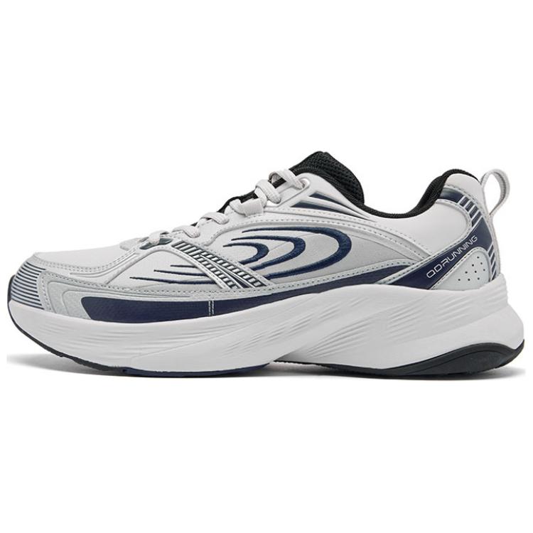 QIAODAN Легкие, амортизирующие, нескользящие, низкие, повседневные кроссовки для бега, мужские, серые, серебристо-синие
QIAODAN Легкие, амортизирующие, нескользящие, низкие, повседневные кроссовки для бега, мужские, серые, серебристо-синие