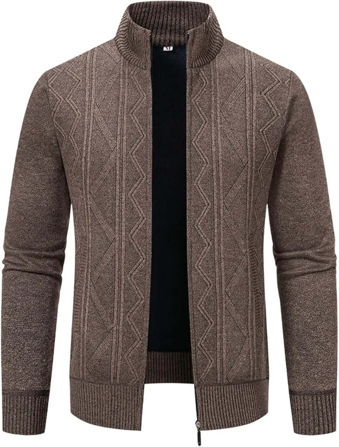 Мужской джемпер кардиган с воротником стойкой и утепленной подкладкой FOLKFOLD
Мужской джемпер кардиган с воротником стойкой и утепленной подкладкой FOLKFOLD