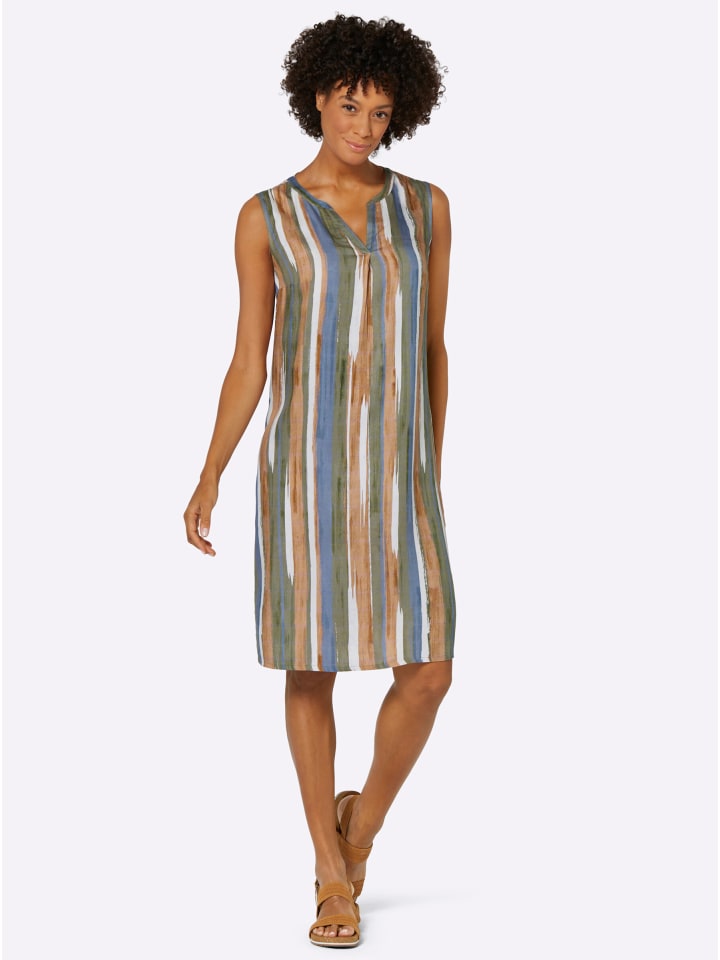 Летнее платье цвета хаки с принтом верблюжьей шерсти WITT WEIDEN
Летнее платье цвета хаки с принтом верблюжьей шерсти WITT WEIDEN