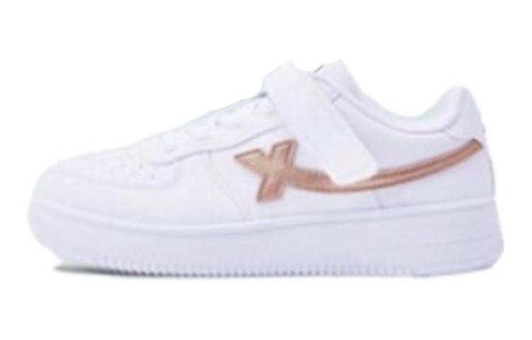 Легкие и износостойкие низкие детские кроссовки для скейтбординга для подростков XTEP, белый/золотой
Легкие и износостойкие низкие детские кроссовки для скейтбординга для подростков XTEP, белый/золотой