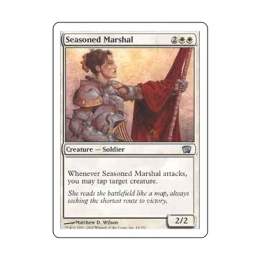 CCG Опытный маршал (U), MTG - 8th Edition
CCG Опытный маршал (U), MTG - 8th Edition