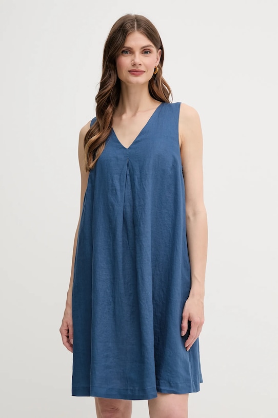 Льняное платье United Colors Of Benetton, синий
Льняное платье United Colors Of Benetton, синий