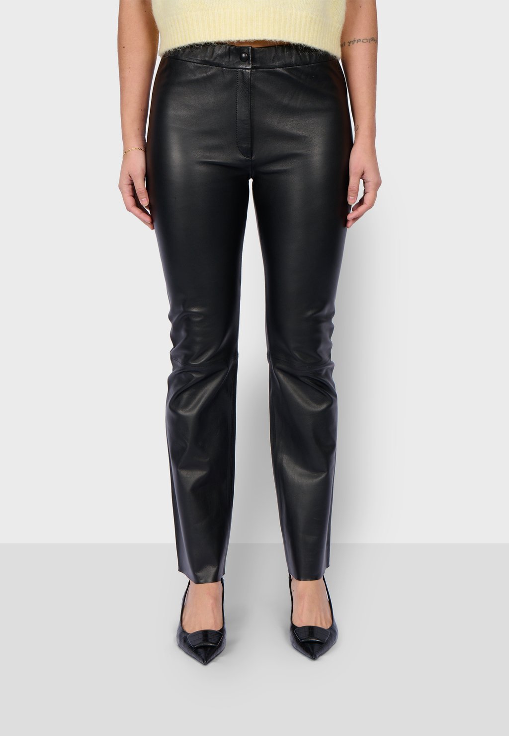 Кожаные брюки FREE Oakwood, черный 
Кожаные брюки FREE Oakwood, черный