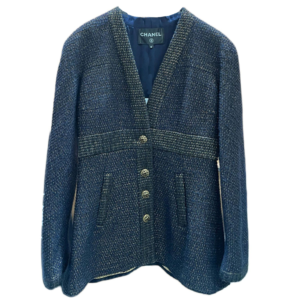 CHANEL Куртка коллекции Египет женская синяя с золотом, Blue Gold Color
CHANEL Куртка коллекции Египет женская синяя с золотом, Blue Gold Color