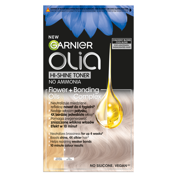 Тонер для волос 10.2 жемчужный блонд, 1 упаковка. Garnier Olia hi-shine, цвет 10.2 perłowy blond
Тонер для волос 10.2 жемчужный блонд, 1 упаковка. Garnier Olia hi-shine, цвет 10.2 perłowy blond