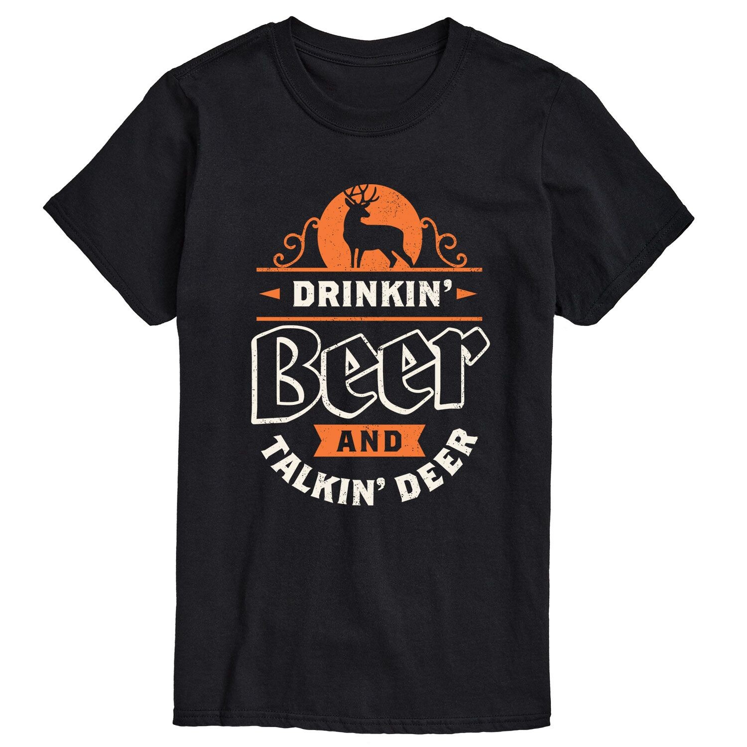 Футболка Big & Tall Drinkin Beer Talkin Deer Licensed Character, черный
Футболка Big & Tall Drinkin Beer Talkin Deer Licensed Character, черный