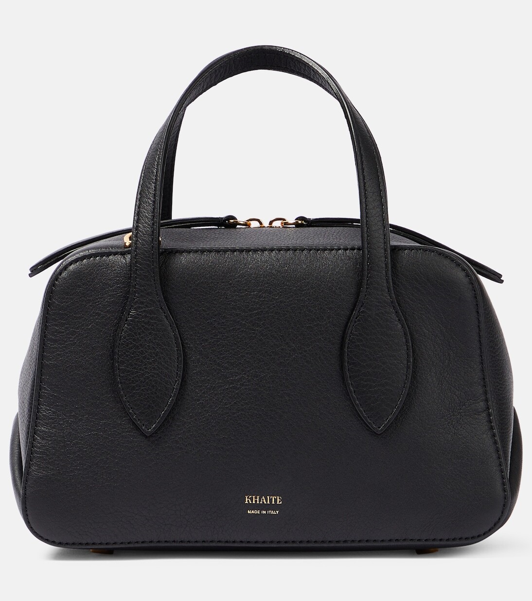 Маленькая кожаная сумка через плечо maeve Khaite, черный
Маленькая кожаная сумка через плечо maeve Khaite, черный
