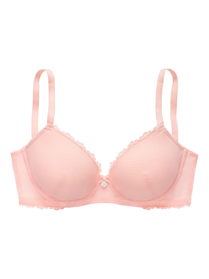 Бюстгальтер с подушечками розового цвета Vivance
Бюстгальтер с подушечками розового цвета Vivance