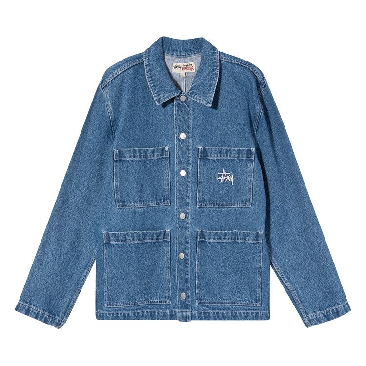 Куртка Stussy Denim Chore Jacket, Blue
Куртка Stussy Denim Chore Jacket, Blue
