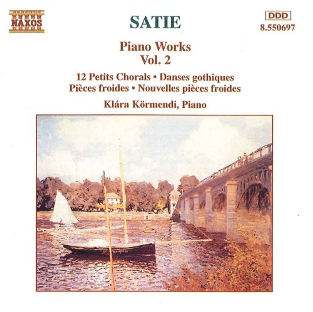 Диск CD Satie: Piano Works, Vol. 2 - Erik Satie, Klara Koermendi
Диск CD Satie: Piano Works, Vol. 2 - Erik Satie, Klara Koermendi