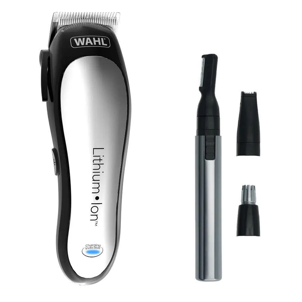 Набор: машинка для стрижки волос Wahl Lithium Ion, 1 шт.
Набор: машинка для стрижки волос Wahl Lithium Ion, 1 шт.