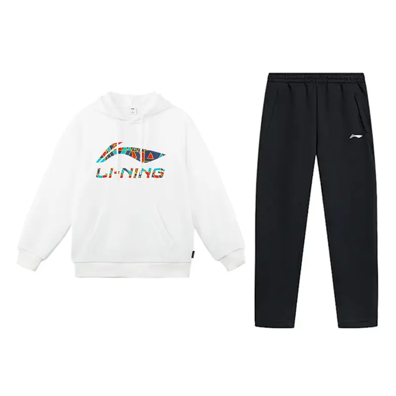 LINING Повседневная спортивная одежда унисекс бело-черная
LINING Повседневная спортивная одежда унисекс бело-черная