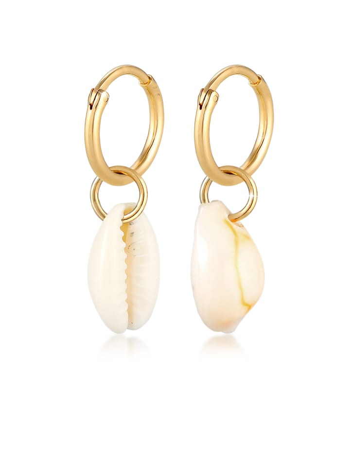 Elli Серьги из серебра 925 пробы в форме ракушки с золотым покрытием
Elli Серьги из серебра 925 пробы в форме ракушки с золотым покрытием