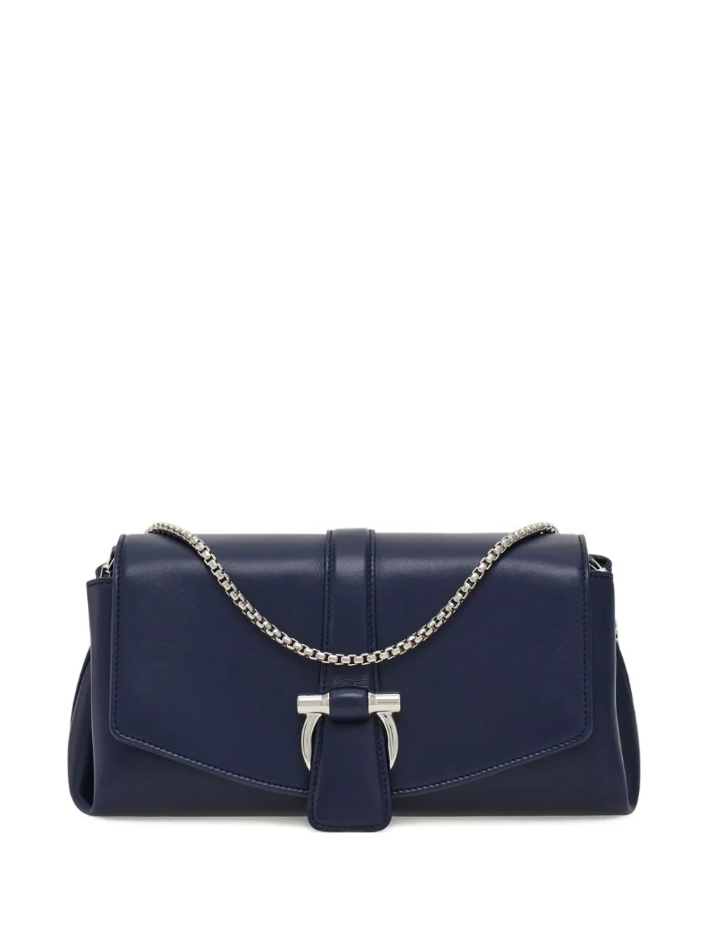 Сумка через плечо с откидным клапаном Ferragamo, синий
Сумка через плечо с откидным клапаном Ferragamo, синий