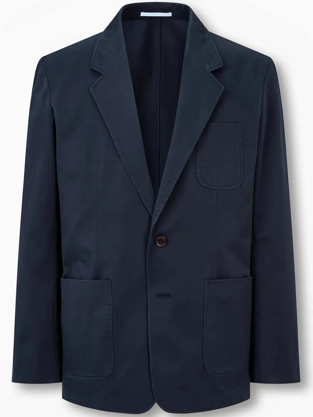 Хлопковый однобортный пиджак Man On The Boon., синий
Хлопковый однобортный пиджак Man On The Boon., синий