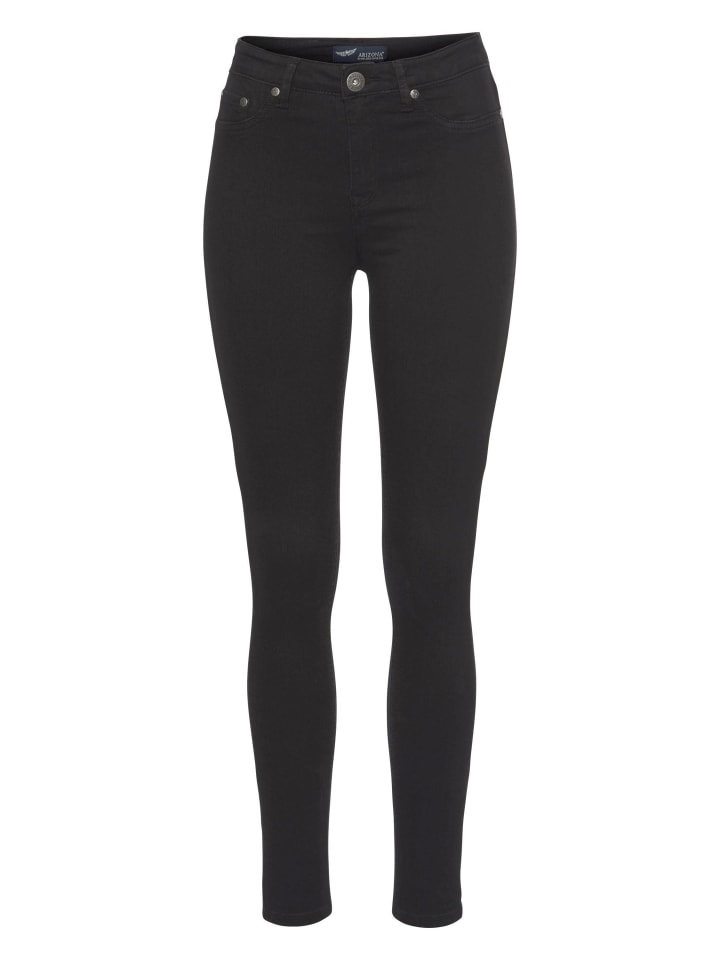 Джинсы скинни черного цвета ARIZONA
Джинсы скинни черного цвета ARIZONA