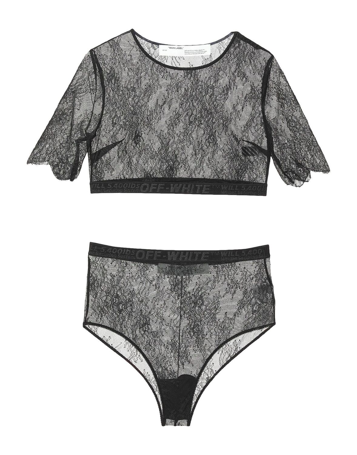 Комплекты нижнего белья Off-White, черный
Комплекты нижнего белья Off-White, черный