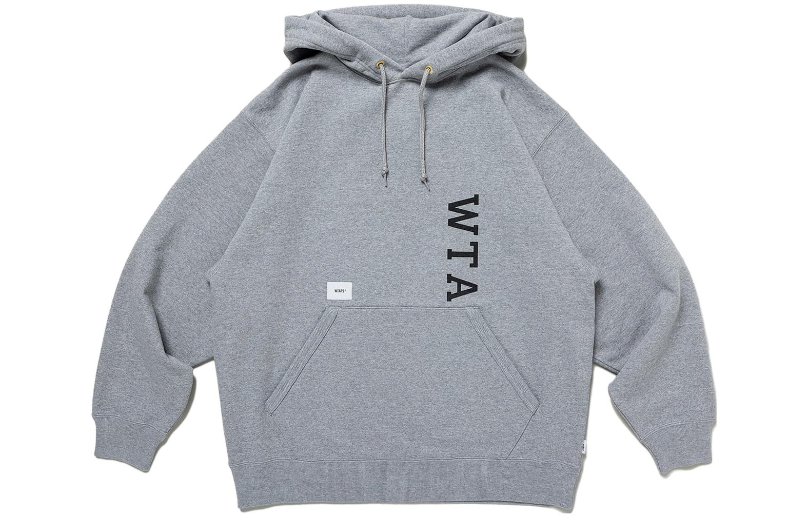 Худи с логотипом и эффектом меланжа WTAPS, серый
Худи с логотипом и эффектом меланжа WTAPS, серый