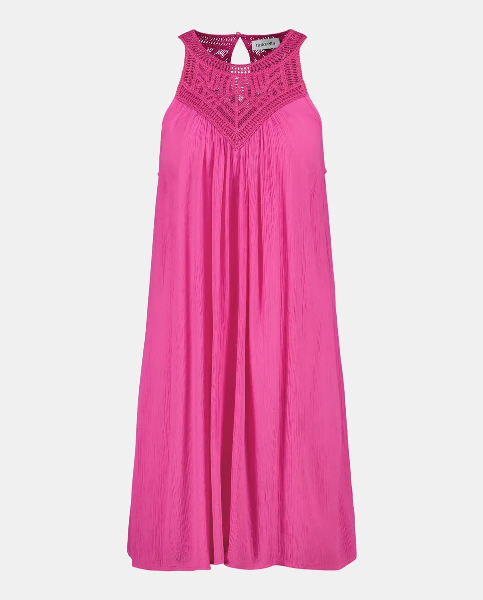 Платье с деталями крючком Tintoretto, бугенвиллия
Платье с деталями крючком Tintoretto, бугенвиллия