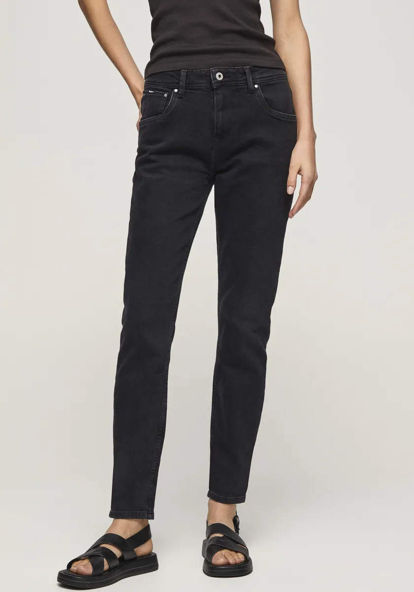 Джинсы свободного кроя Pepe Jeans "VIOLET" в повседневном стиле бойфренда, цвет Black Stone
Джинсы свободного кроя Pepe Jeans "VIOLET" в повседневном стиле бойфренда, цвет Black Stone