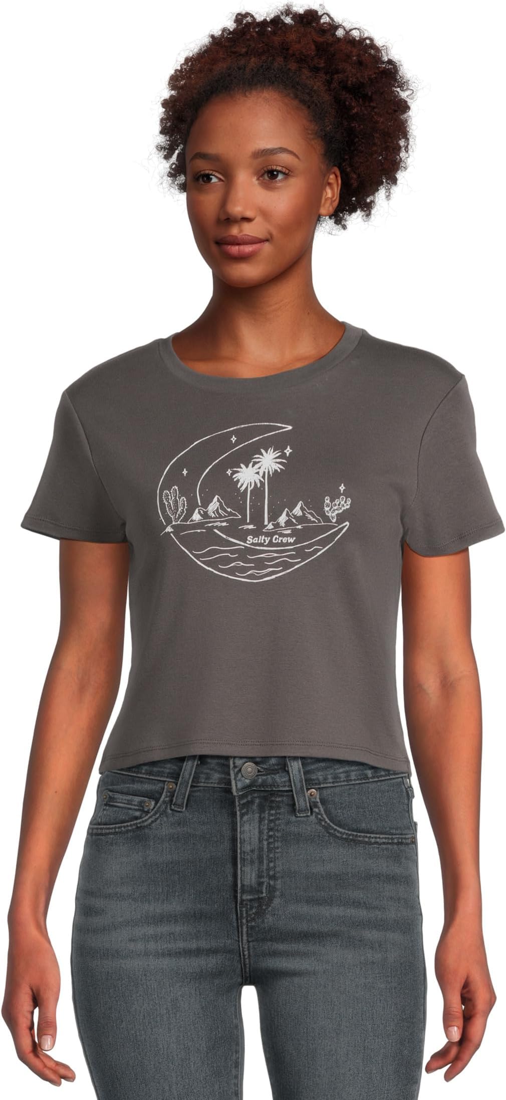 Женская футболка Baja Baby Salty Crew, Charcoal
Женская футболка Baja Baby Salty Crew, Charcoal