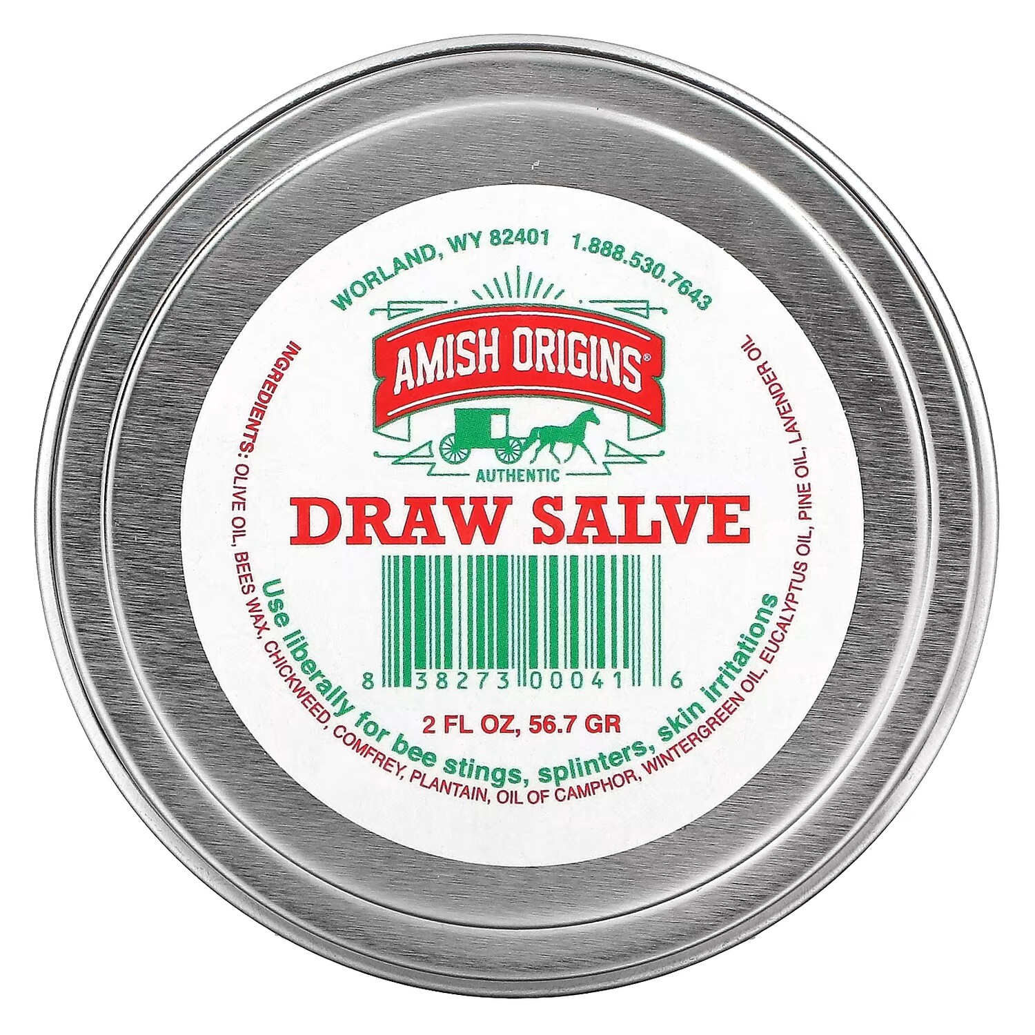 Бальзам Amish Origins, 56,7 г
Бальзам Amish Origins, 56,7 г