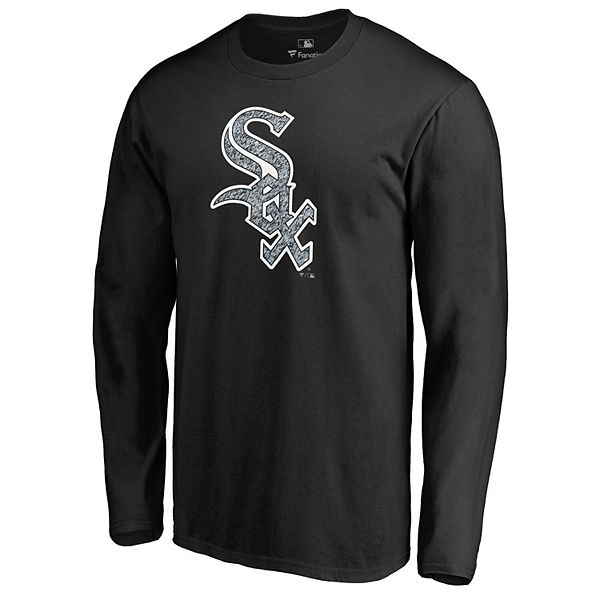 Мужская футболка с длинным рукавом Fanatics с черным статичным логотипом Chicago White Sox Unbranded
Мужская футболка с длинным рукавом Fanatics с черным статичным логотипом Chicago White Sox Unbranded