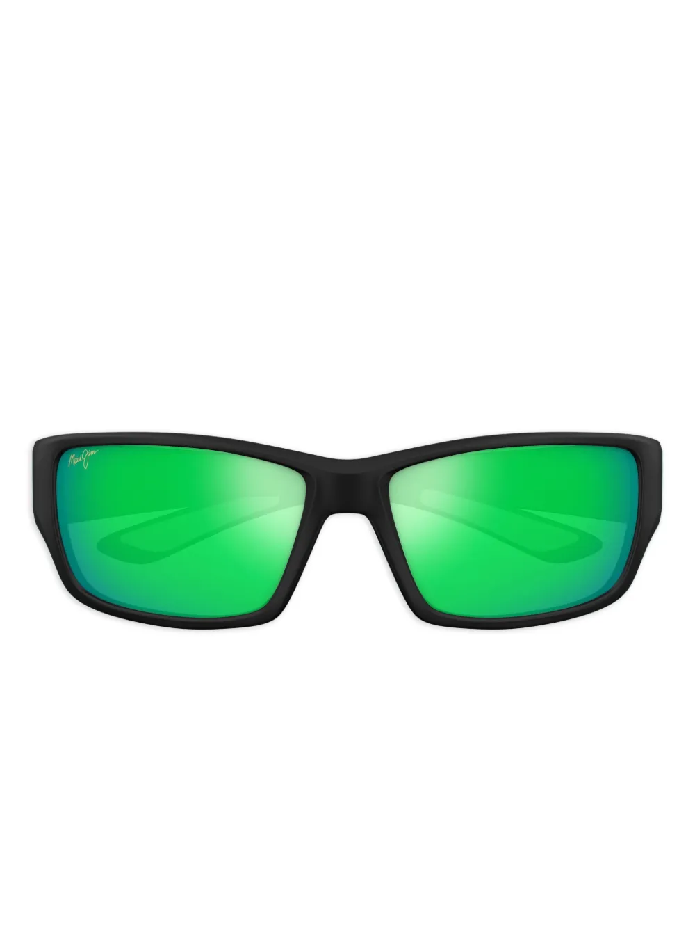 Солнцезащитные очки с зеркальными линзами Maui Jim, черный 
Солнцезащитные очки с зеркальными линзами Maui Jim, черный