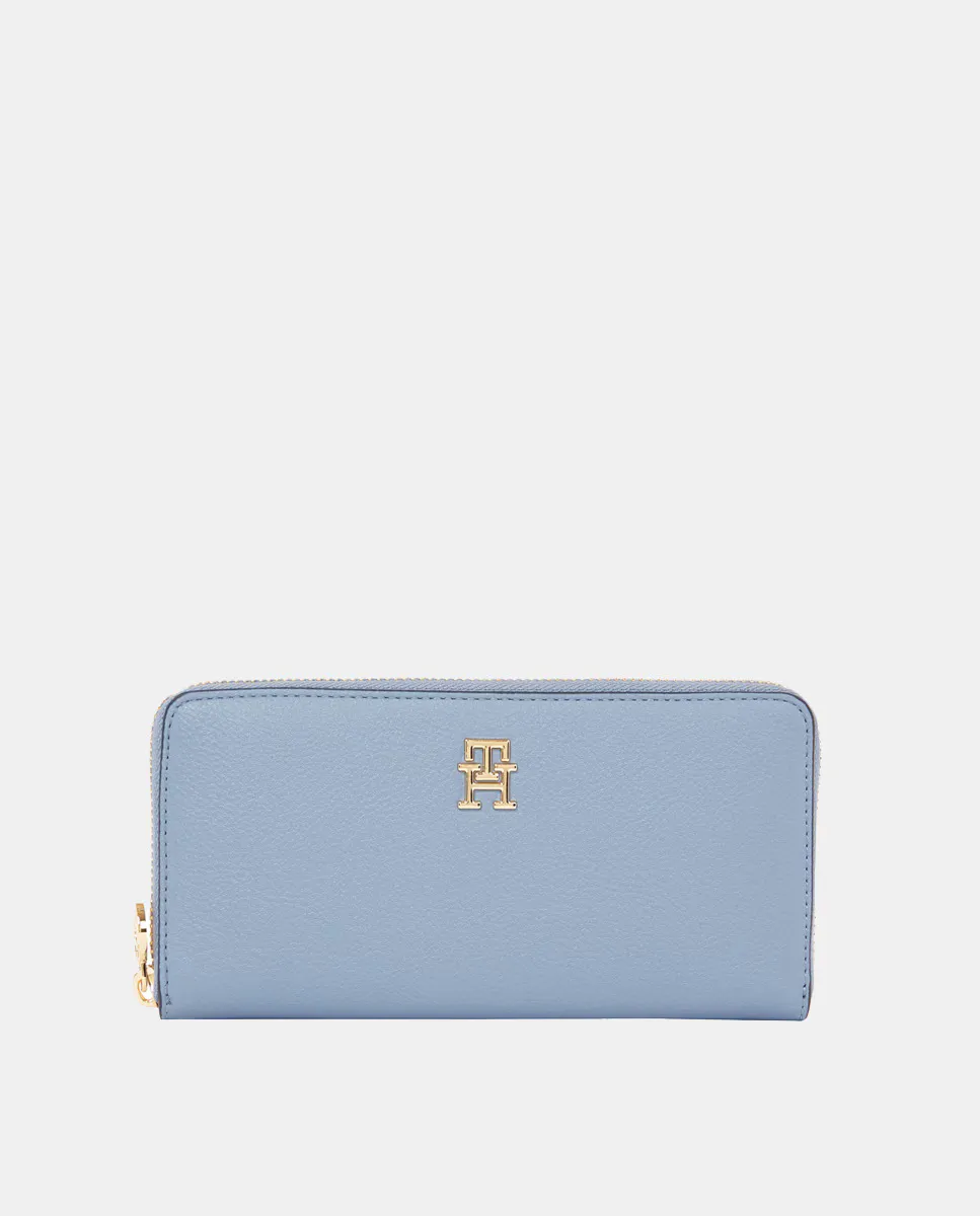 Большая сумка-кошелек синего цвета с металлическим логотипом Tommy Hilfiger, синий
Большая сумка-кошелек синего цвета с металлическим логотипом Tommy Hilfiger, синий