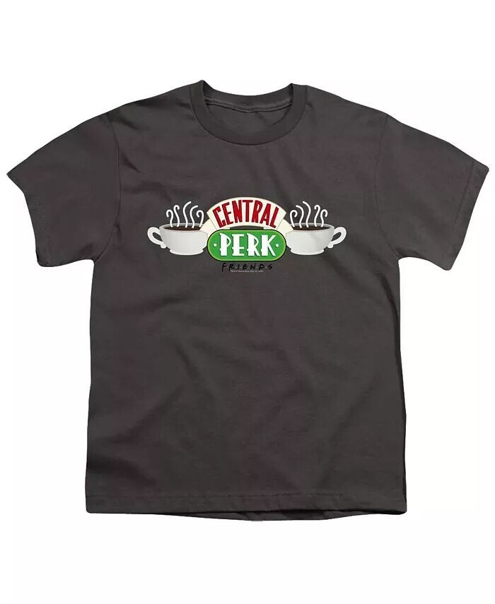 Футболка с коротким рукавом и логотипом Central Perk для мальчиков Friends, серый
Футболка с коротким рукавом и логотипом Central Perk для мальчиков Friends, серый