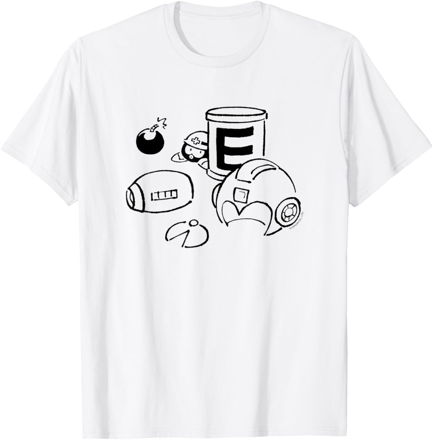 Футболка ROCKMAN Line Art (B), белая Capcom
Футболка ROCKMAN Line Art (B), белая Capcom