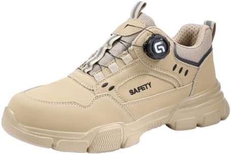 Мужские защитные ботинки, с защитой от сдавливания и проколов, умная застежка, без шнурков, удобные летние защитные сапоги Generic, хаки
Мужские защитные ботинки, с защитой от сдавливания и проколов, умная застежка, без шнурков, удобные летние защитные сапоги Generic, хаки