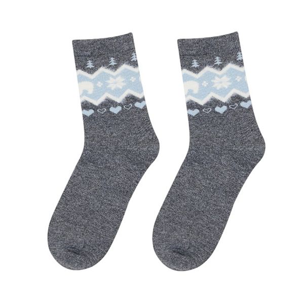 2 пары женских теплых носков с рисунком, мягкая вязка, удобная посадка Anna-Kaci, Gray Blue
2 пары женских теплых носков с рисунком, мягкая вязка, удобная посадка Anna-Kaci, Gray Blue