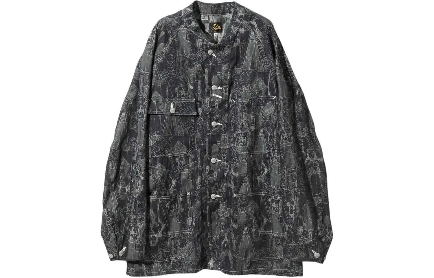 Джинсовая куртка унисекс черный Needles 
Джинсовая куртка унисекс черный Needles