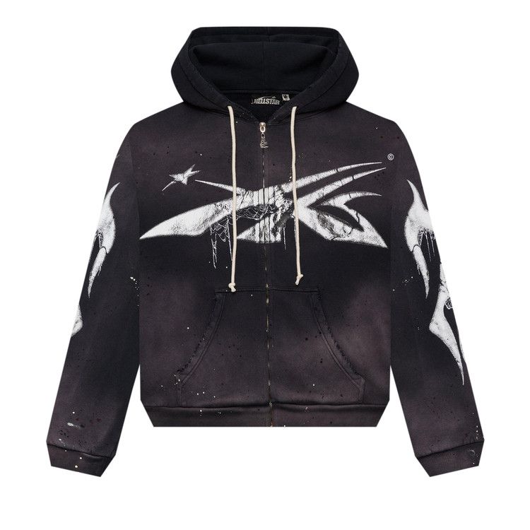 Толстовка Hellstar Spiderweb Sport Logo Zip-Up, Black 
Толстовка Hellstar Spiderweb Sport Logo Zip-Up, Black